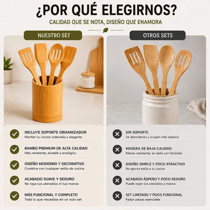 Juego de Utensilios de Cocina