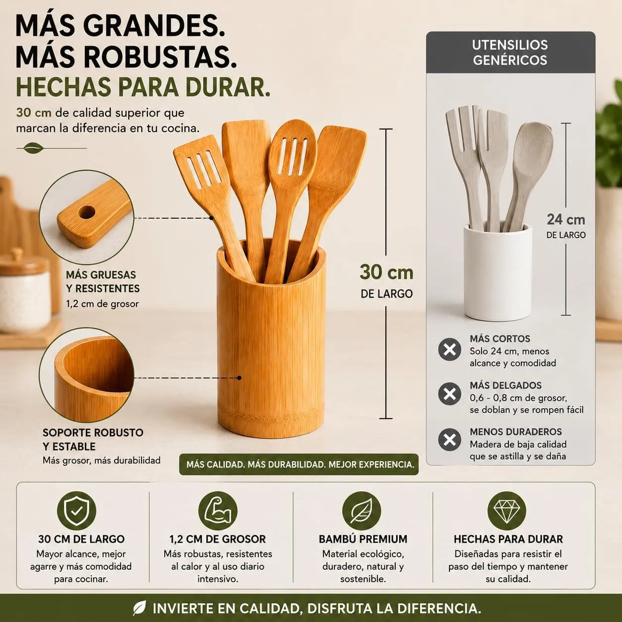 Juego de Utensilios de Cocina
